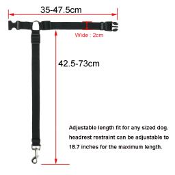 Ajustável Car Seat Belt para Pet, Arnês Veículo, Lead Clip, Alavanca de Segurança, Tração Dog Leash Acessórios, Gato - Image 6