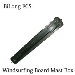 Black Windsurf Board Mast Box, Vented Windsurf Sup, Acessórios de Surf Board, SUP Fin Stand, 70% Nylon e 30% Fibra - Image 1