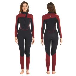 Roupa de mergulho Wetsuit Homens Mulheres 3mm Neoprene com zíper frontal Natação de inverno para suring SUP - Image 6