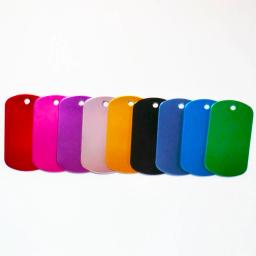 Personalizado alumínio Dog ID Tags, gravado Pet nome, redonda placa de identidade militar, personalizado Dog ID Tags, Pet Name Phone, atacado, 100pcs - Image 4