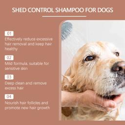 Anti-coceira Shampoo Dog, ácaro remoção de sujeira, hidratante, liso gato cabelo, espuma desodorante, PH equilibrado, Pet Conditioner - Image 3