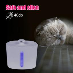 Fonte de água automática distribuidor para Pet, bebedouro inteligente, tigela do gato, cão suprimentos, USB, 3L - Image 5