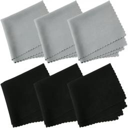 10pcs macio camurça óculos limpador óculos microfibra pano limpo para lente telefone tela limpeza toalhetes ferramentas - Image 1