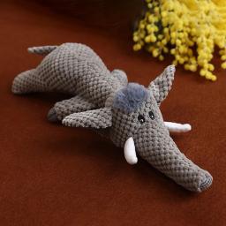 Brinquedos interativos resistentes à mordida para cães Animais de pelúcia Brinquedos Pet Train Algodão PP Função de voz dos desenhos animados Brinquedos de cuidados dentários - Image 2
