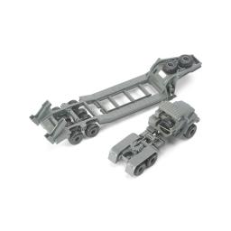 4d 1/72 rússia kraz260b trator caminhão militar montagem modelo de brinquedo - Image 4