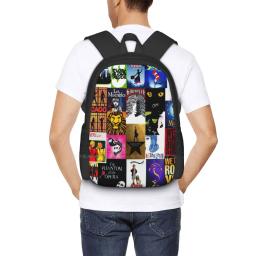 Mochila Unisex Música para Estudantes, Estágio Iii Sacos, Cantando Shows Teatro Palco, recém-chegados, Canção Broadway Mochila - Image 6