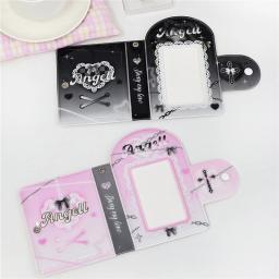 Estrela Aidou Pequeno Álbum De Armazenamento De Cartão, Cartão Postal Lomo Livro, KPOP Pequeno Cartão De Armazenamento Folheto, 3" - Image 3