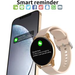 Xiaomi-Relógio Inteligente Bluetooth Inteligente para Homens e Mulheres, Pulseira de Fitness com Frequência Cardíaca, IOS e Android - Image 4