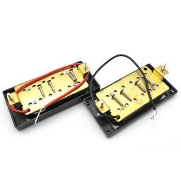 Captador Humbucker para guitarra elétrica, conjunto de captadores pescoço e ponte, captadores de bobina dupla, peças e acessórios de guitarra, 1 conjunto - Image 6