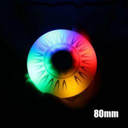 Rodas de skate inline com flash, 4 unidades, 90a, iluminação led, rodas flash, sapatos de patinação deslizantes, 80mm, 76mm, 72mm, 68mm - Image 3