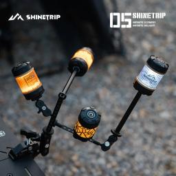 ShineTrip 38 lanternas de acampamento recarregáveis USB, giratórias, magnéticas inferiores, escurecimento infinito 1000mAh Mini lanternas LED - Image 5
