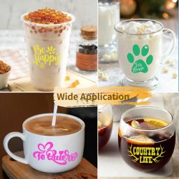HTVRONT-Rolos de Vinil Adesivo Permanente para Artesanato DIY, Frio e Quente, Mudança de Cor, Cup Glass, Phone Case Decor, 8 Pack, 12 "x 10" - Image 4