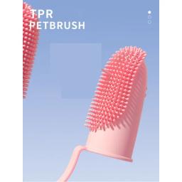 Pet Two Finger Toothbrush, Limpeza dos dentes, Dedo Cot, Ferramentas de limpeza oral, Dog and Cat Supplies - Image 6