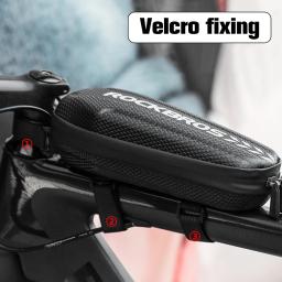 ROCKBROS-Impermeável Front Frame Bike Bag, Top Tube, Bolsa de bicicleta, Grande Capacidade, Ciclismo Front Storage Bag para Mountain Road Bikes - Image 5