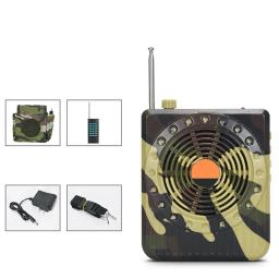 Megafone de Controle Remoto com Som Amplificado, Sem Fio, Compatível com Bluetooth, Suporta USB, TF, FM, Exterior, E76 - Image 6
