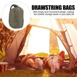 Drawstring Nylon Compression Stuff Sacks, Camping Saco De Roupas, Saco De Dormir, Organizador, Viagem, Mochila, Camping, Caminhadas - Image 5