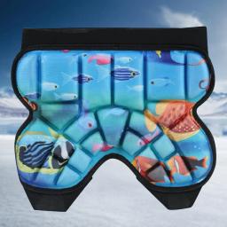 Crianças bunda quadril proteção para esqui skate snowboard rolo hip proteção shorts engrossado crianças patinação almofadas de bunda proteger almofadas - Image 3