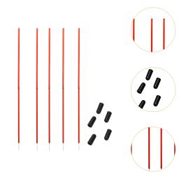 Futebol Agility Training Marker, Slalom Polos, Barreira de Marcação Pólo, Pólos De Futebol Destacáveis, 5Pcs - Image 5