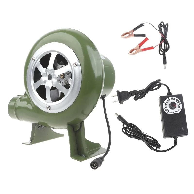 Ventilador para churrasco, soprador elétrico partida para carvão, 2900r, ferreiro, forja, soprador - Image 1