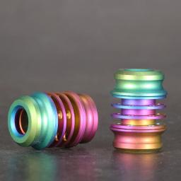 Liga de titânio TC4 Faca Beads e Cordão Paracord Corda, Pingentes ao ar livre, EDC Multi Ferramentas, Camping Sobrevivência, Pingentes, V, DIY - Image 2