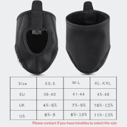 GIYO-Capas Toe de Bicicleta Impermeável para Homens e Mulheres, Sapatos de Ciclismo, Sapatos de Bicicleta, Windproof, Warmer, MTB, Estrada, Corrida, Inverno - Image 2