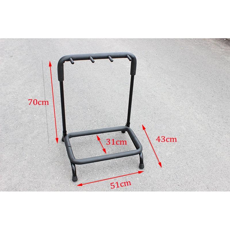 Suporte dobrável para exibição de guitarra, Universal Multi Guitar Floor Rack, acessórios, suportes, armazenamento, 3, 5, 7 - Image 1