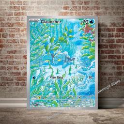 Pokémon Anime Pintura em Lona, Cartaz e Impressão, Espada e Escudo, Evoluções, V Vmax, Aquarela, Arte de Parede, Imagem, Decoração de Casa, Presentes - Image 5