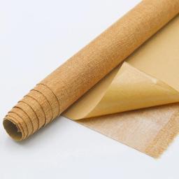 Linho autoadesivo com cola, tecido de artesanato diy para renovação de armário, caixa de joias, forro de gaveta, decoração de embalagem de presentes de parede - Image 6