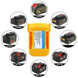 Suporte de bateria Camason, Estante para fixação de dispositivos, compatível com Dewalt e Milwaukee, 18V - Image 2