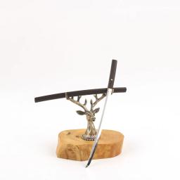 Miniatura Japonesa Samurai Katana Arma, Mini Espada, Facas Colecionáveis Grau, Modelo Fit, 12 "Soldado, 20cm, 1:6 - Image 6
