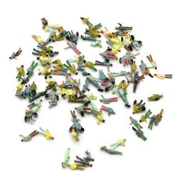 Escala 1:100-300 pessoas em miniatura modelo pintado figuras para diy construção mesa de areia estação de trem cena layout diorama kits 25 peças - Image 6