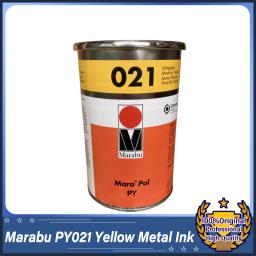 Marabu PY021 Amarelo PP PE tinta metálica para tela de seda High-End e impressão Pad - Image 1