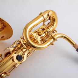 E Flat Barítono Saxofone Superfície, Professional Brass Musical Instruments Sax, Frete Grátis, Novo - Image 4