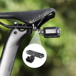 Suporte traseiro de bicicleta com chave, Suporte traseiro de bicicleta, Suporte de montagem de sela, Suporte traseiro LED para sela de bicicleta - Image 3