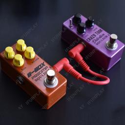 SoulDim-Pedal de Guitarra Elétrica, Overdrive, Booster, Delay, Pramp, Reverb, Redução de Ruído, Efeito Delay Analógico, Cabo Adaptador 9V - Image 5