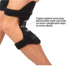Confortável Material Respirável Primavera Knee Booster, Power Knee Support - Image 3