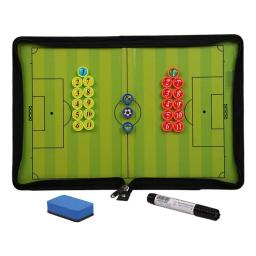 Dobrável Magnetic Tactical Training Board Set, Prancheta tática, Treinador Tactical Board, Large Board Eraser - Image 2