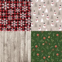Kscraft 12 pçs 6 "único-lado impresso padrão de natal criativo papercraft papel de arte artesanal scrapbooking kit conjunto livros - Image 2