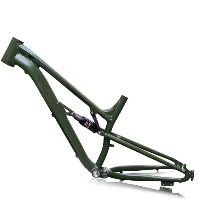 Kalosse Quadro Mountain Bike Aro 26 Full Suspension Liga de Alumínio 6061