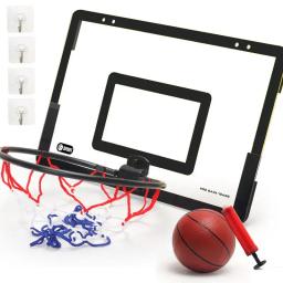 Mini Basket Ball Board Toy Set para crianças, aro de basquete suspenso, parede interior montada, tiro Sport Trainer, presente para menino, porta, crianças - Image 1
