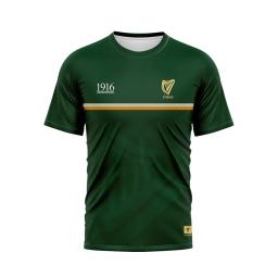 Camisa masculina de manga curta de Rugby, tábua comemorativa, roupa esportiva europeia e americana, GAA, Novo, 1920 - Image 3