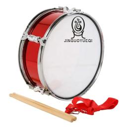 Snare tambor com anel de pressão, aço inoxidável, instrumento musical prático, branco e vermelho, 13 em, vendas diretas da fábrica - Image 5