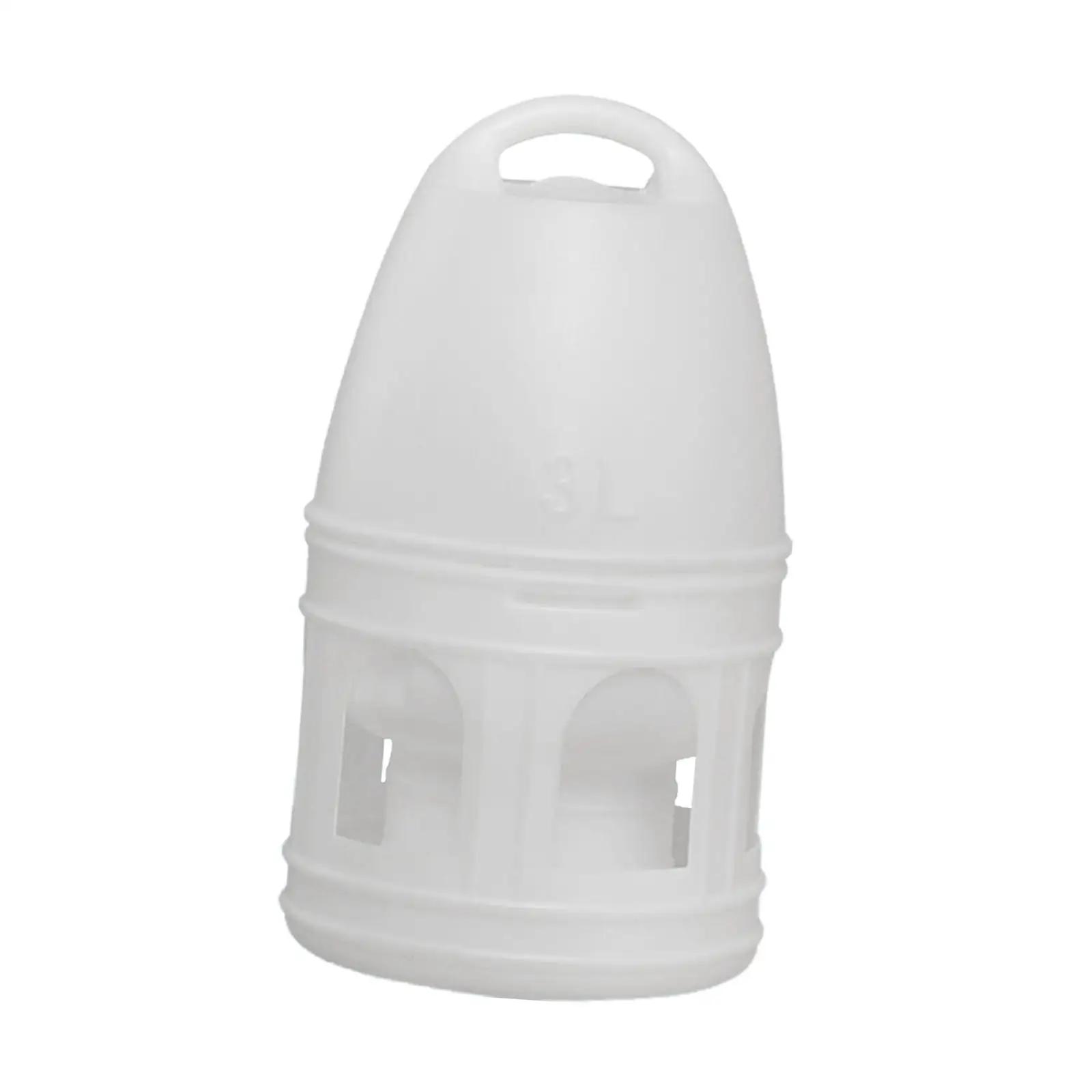 Bebedor De Água De Pássaro Com Punho De Suspensão, distribuidor De água Do Pombo Alimentador De Grande Capacidade, Acessórios De Gaiola De Pássaro - Image 1
