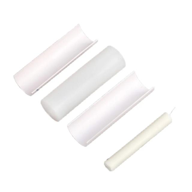 Boowan Nicole Molde de Vela Modular Empilhável Silicone Platina 1 Unidade