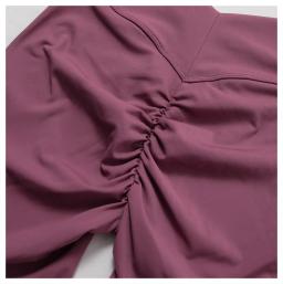Fato de treino sem costura para mulheres, Workout Sportswear, roupas de ginástica, leggings de cintura alta, roupas esportivas fitness, conjunto sólido sexy, 2 peças - Image 6