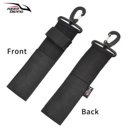 Mergulho Tesoura Capa Protetora, Aço Inoxidável, Capa Tática Exterior, Rotação 360 °, Fivela de Liberação Rápida, 1Pc - Image 2