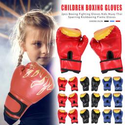 Luvas de Boxe Respiráveis PU para Homens e Mulheres, Equipamento de Treinamento para Adultos e Crianças, Karatê, Muay Thai, Luta Livre, MMA, Sanda - Image 1