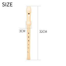 Agudos Clarinete Flauta De Madeira, Iniciante Aprendizagem, Profissional, Germânico, Estilo Barroco, Gravador, Orff Instrumento, 1Pc, 8 Buracos - Image 3