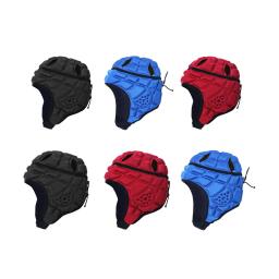 Capacete de rugby acolchoado macio para crianças, boné protetor, capacete de futebol para treinamento, chapéu de patinação - Image 2