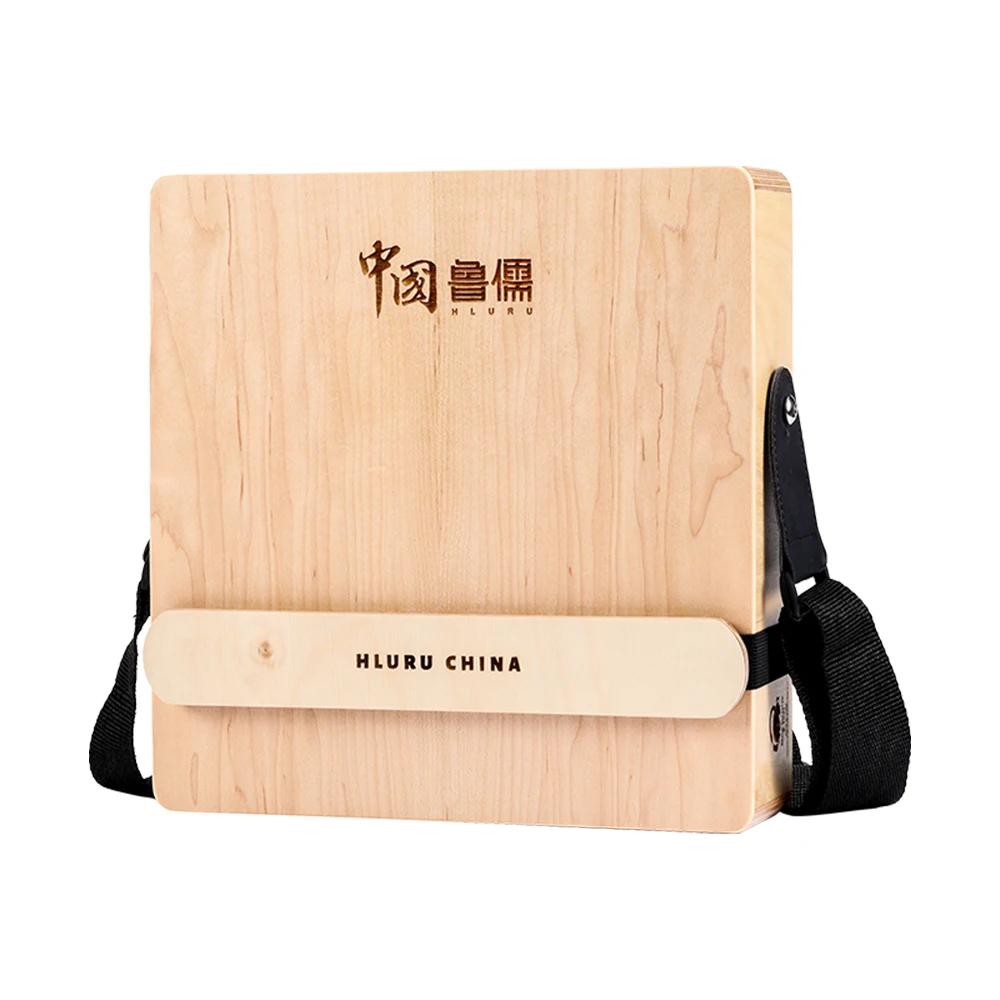 Cajon tambor de madeira com alça ajustável, 3in 1, tambor de mão plana, instrumento de percussão, tambor portátil para iniciantes, viagens e festa - Image 1